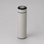 Термос Confident с покрытием soft-touch 420мл, серый