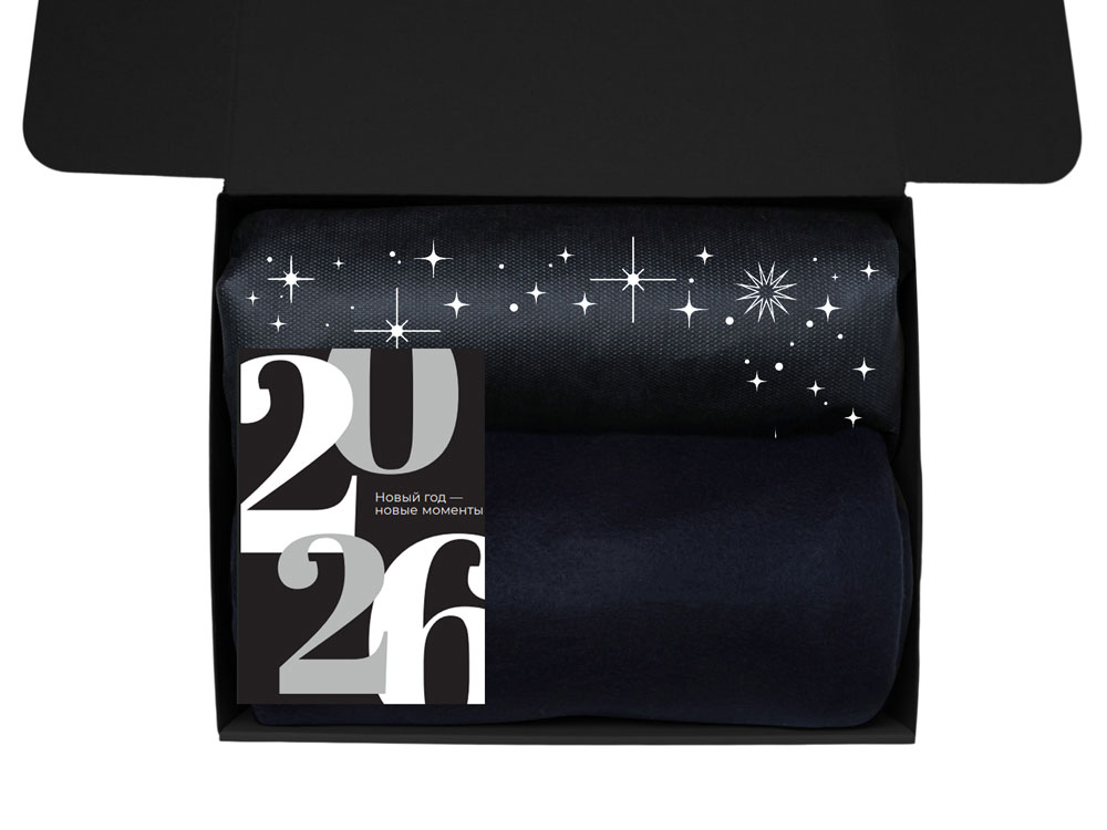 Подарочный набор с палантином и термокружкой, красный — изображение 3