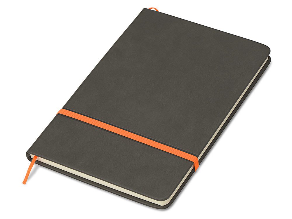 Набор с термокружкой, блокнотом, ручкой и ланчбоксом Refreshment, оранжевый — изображение 6