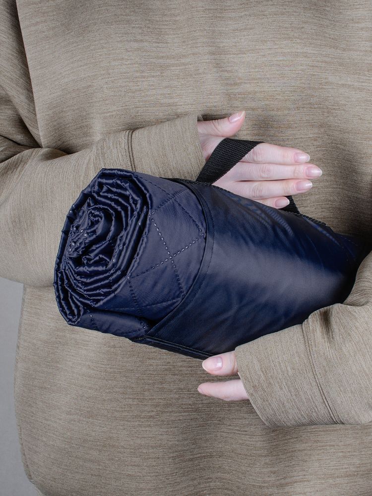 Плед для пикника Comfy, синий — изображение 6