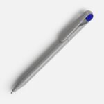 Ручка шариковая Prodir DS1 TMM Dot, серая с синим