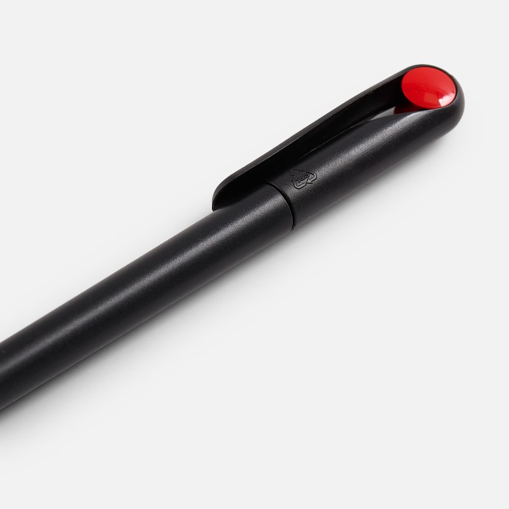 Ручка шариковая Prodir DS1 TMM Dot, черная с красным — изображение 4