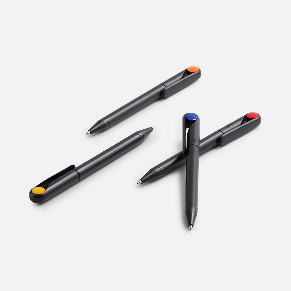 Ручка шариковая Prodir DS1 TMM Dot, черная с красным — изображение 7