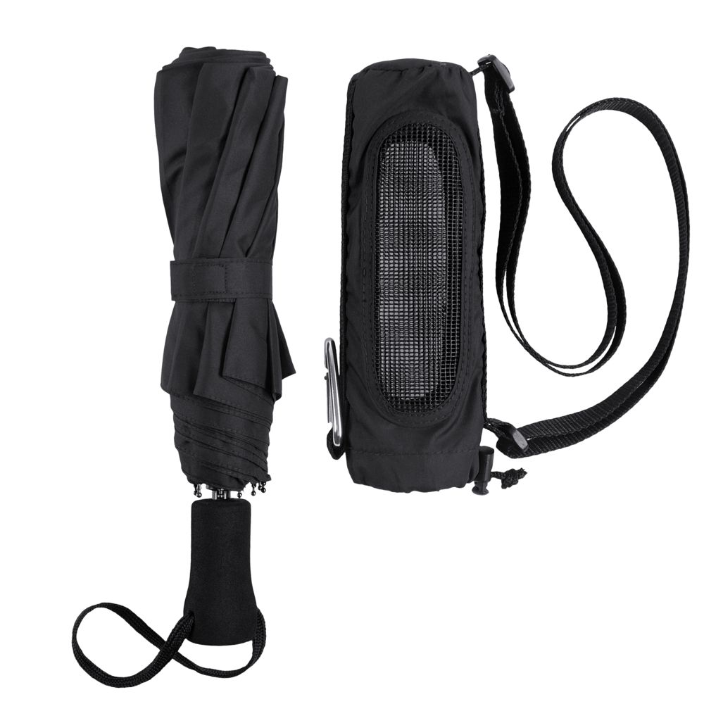 Складной зонт Hogg Trek, черный — изображение 6