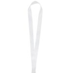 Лента для медали с пряжкой Ribbon, белая