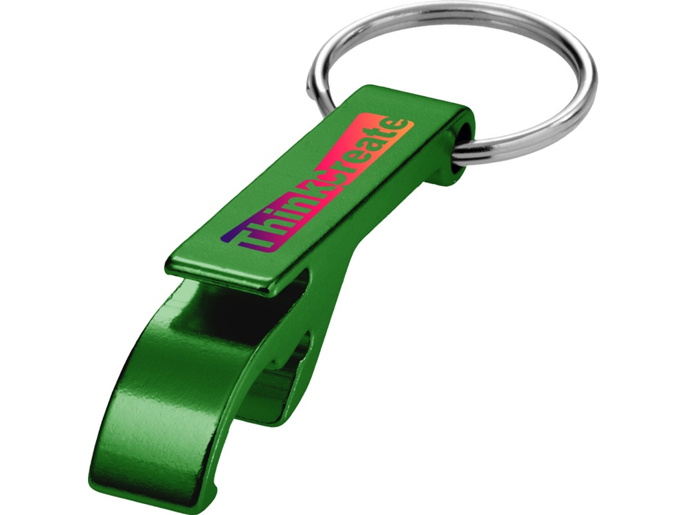 Брелок-открывалка Tao из переработанного алюминия - Зеленый — изображение 5