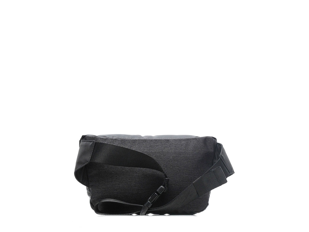 Сумка на пояс BUGATTI Universum, графитовая, полиэстер меланж/тарпаулин, 27х5х15 см, 1 л — изображение 8