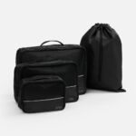Дорожный набор сумок noJumble 4 в 1, черный