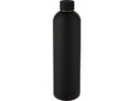 Spring Медная спортивная бутылка объемом 1 л с вакуумной изоляцией , черный