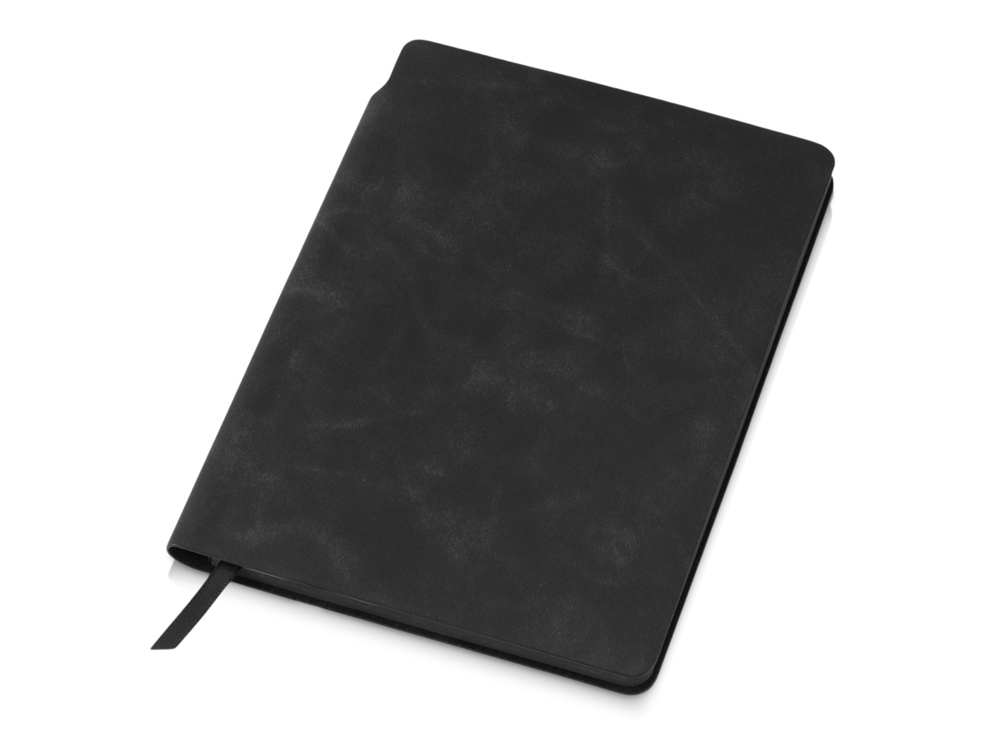 Подарочный набор с термобутылкой, блокнотом, ручкой и чаем, черный — изображение 5