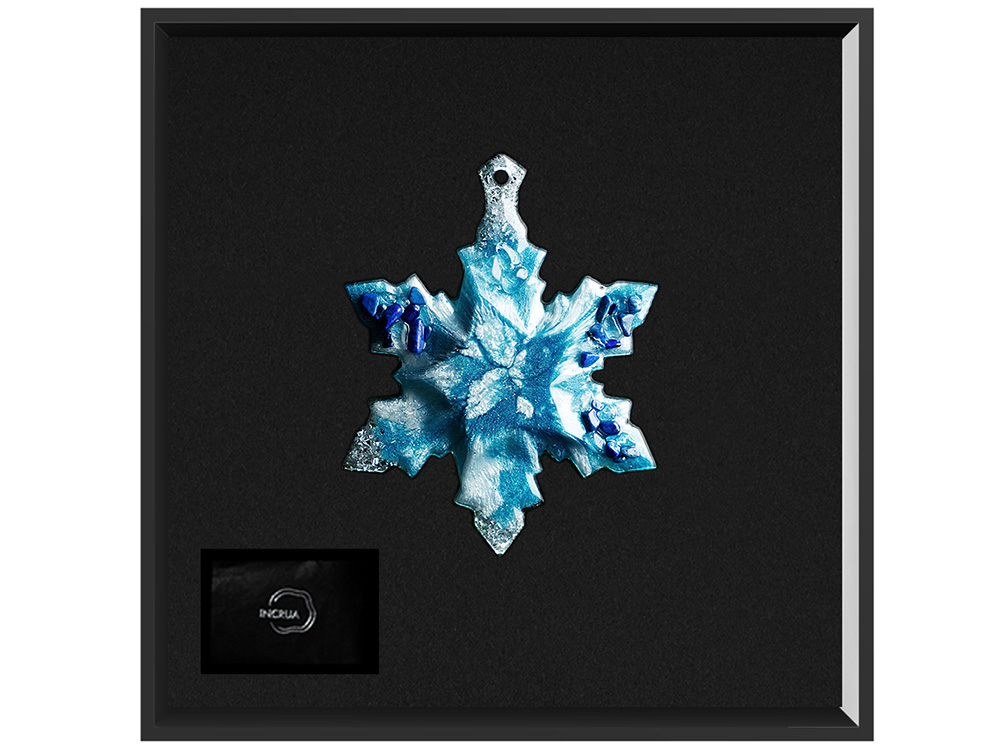 Елочные игрушки (Снежинка) Содалит — изображение 2