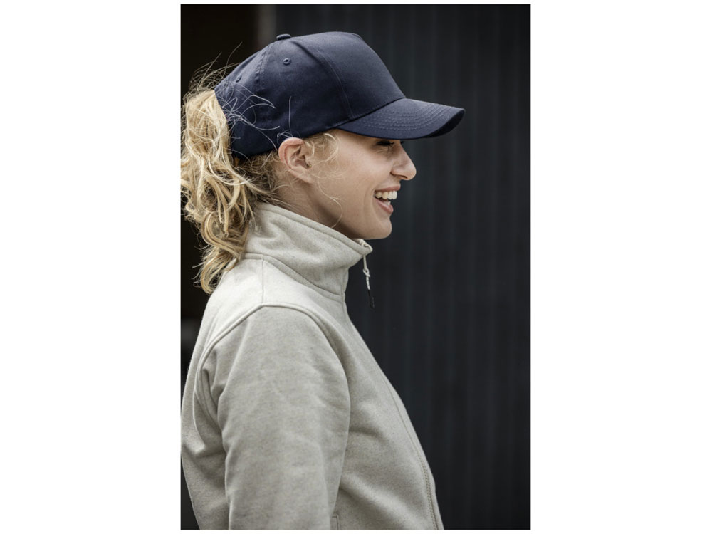 Onyx с 5 панелями Aware™ кепка из переработанных материалов - Oatmeal — изображение 5