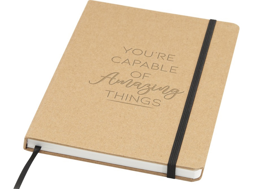 Holm блокнот формата А5 из каменной бумаги с линованными страницами - Бежевый — изображение 6