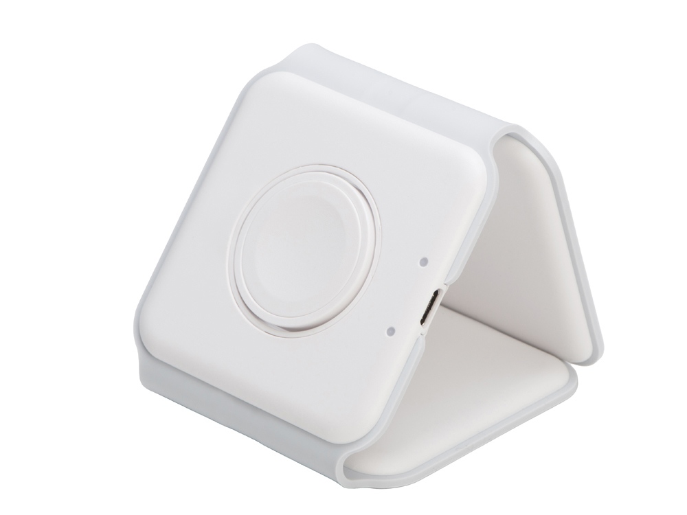 Беспроводное зарядное устройство 3-в-1 Road, 15 Вт, белый — изображение 5