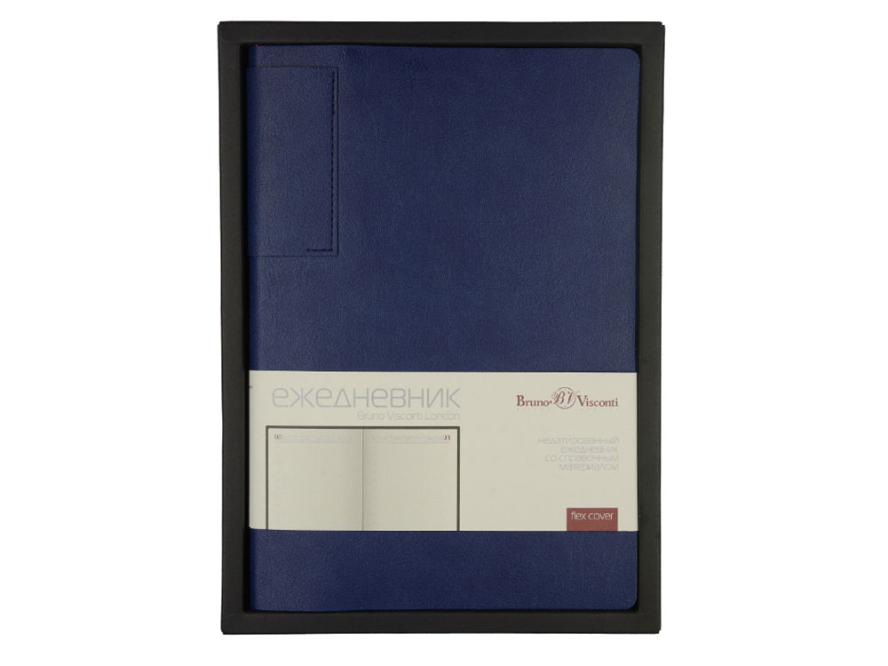 Ежедневник недатированный А5 LONDON синий — изображение 4