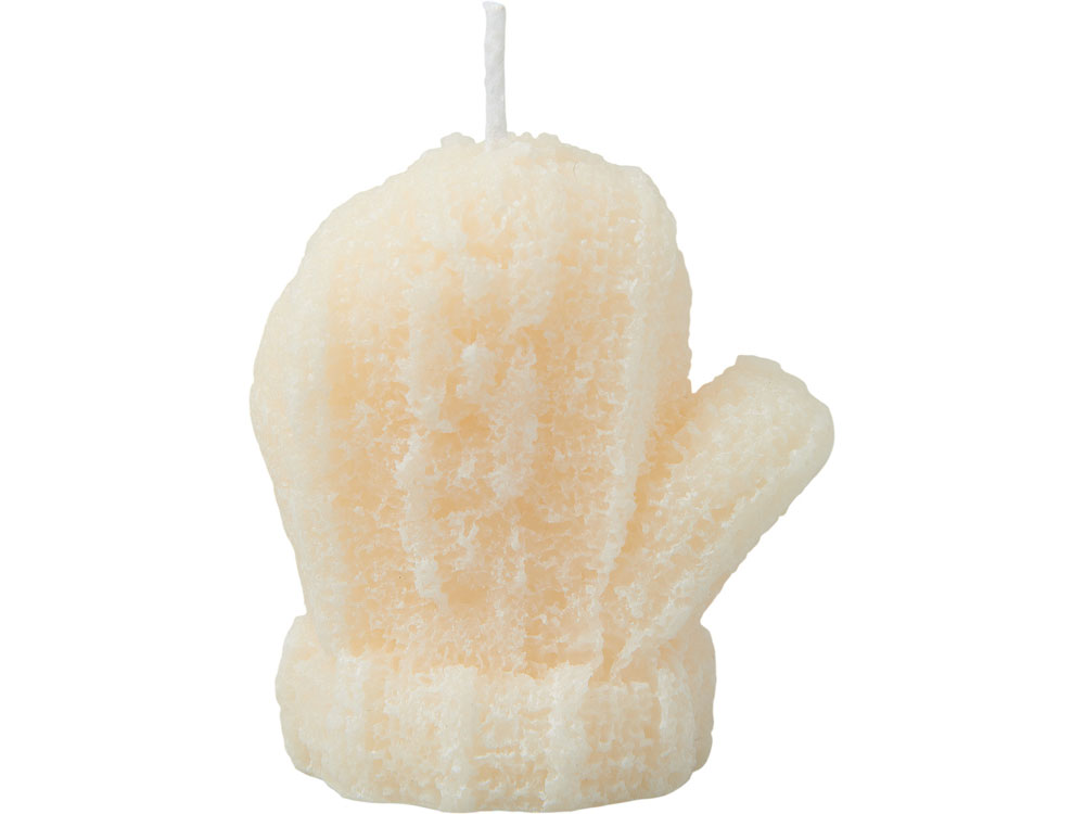 Свеча Рукавичка, молочный — изображение 3