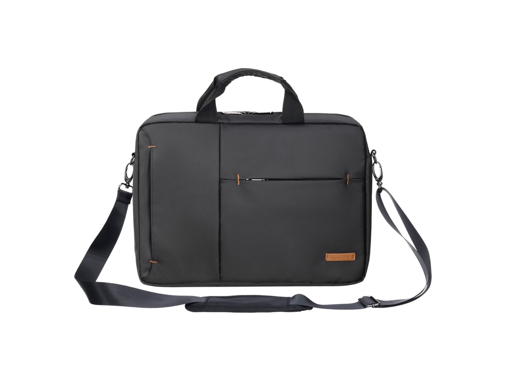 Сумка для ноутбука TORBER VECTOR 14.1'', черный, нейлон, 38 х 5 х 26 см, 5л — изображение 6