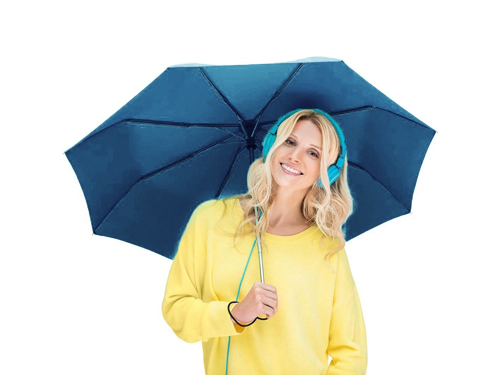 Зонт складной 5460 Fare автомат, нейви — изображение 3