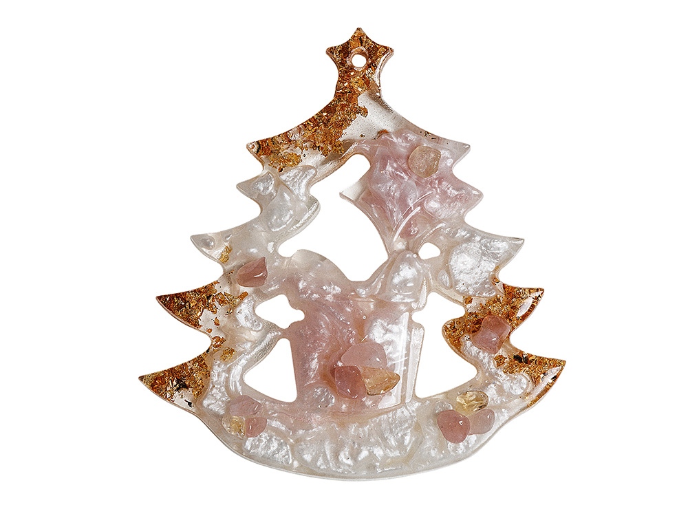 Елочные игрушки (Ель) Розовый кварц — изображение 4