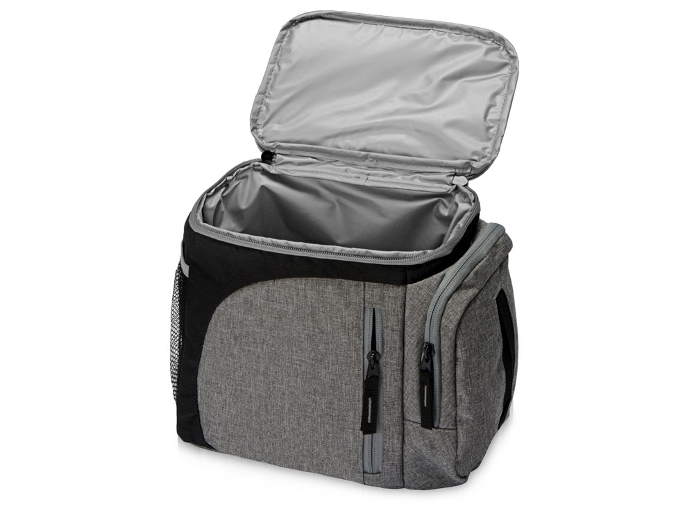 Сумка-холодильник Festival, серый/черный — изображение 2