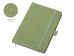 Блокнот А5 Snow Hard твердая обложка, 80 листов 70 гр/м2, зеленый