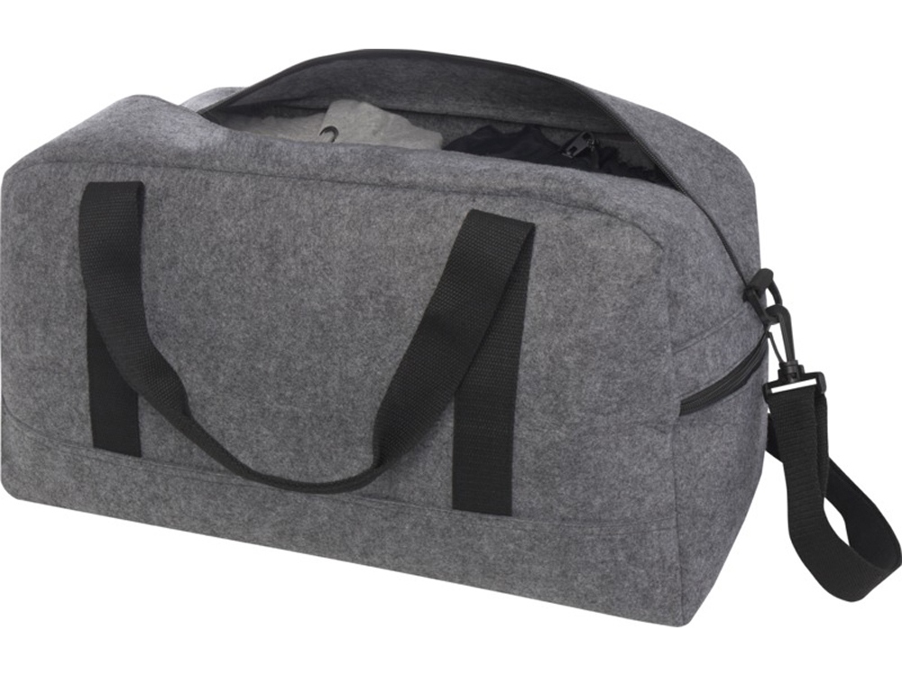 Спортивная сумка из переработанного материала Felta, 35 л, средне-серый — изображение 4
