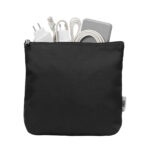 Органайзер для электроники и проводов Amalia из полиэстера 300D с подкладкой, черный