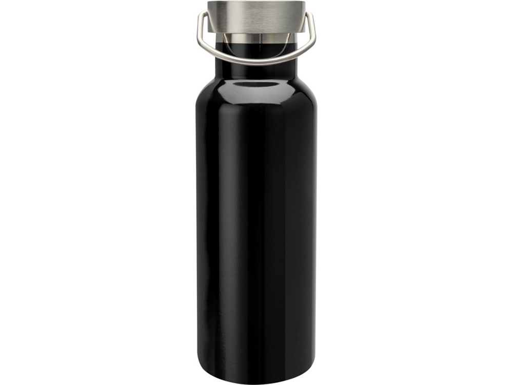 Бутылка для воды Thor из нержавеющей стали, сертифицированной по стандарту RCS, сплошной черный — изображение 2