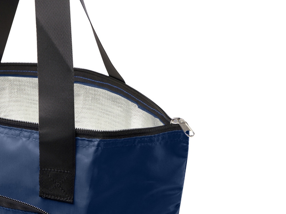 EcoFold Складная сумка-холодильник из RPET 15 л - Темно - синий — изображение 4