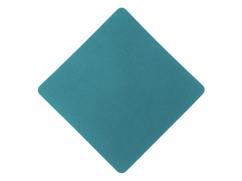 ПАТЧ РОМБ nubuk (голубой) 7,6 х 7,6 см