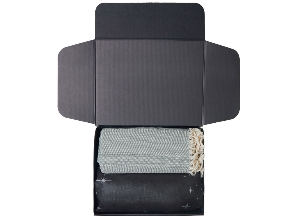 Подарочный набор с пледом, свечой и диффузором — изображение 3