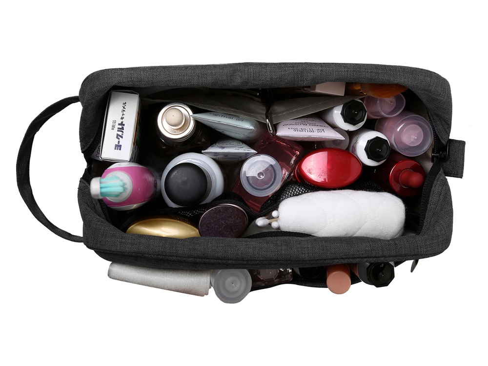 Дорожный несессер District, темно-серый — изображение 3