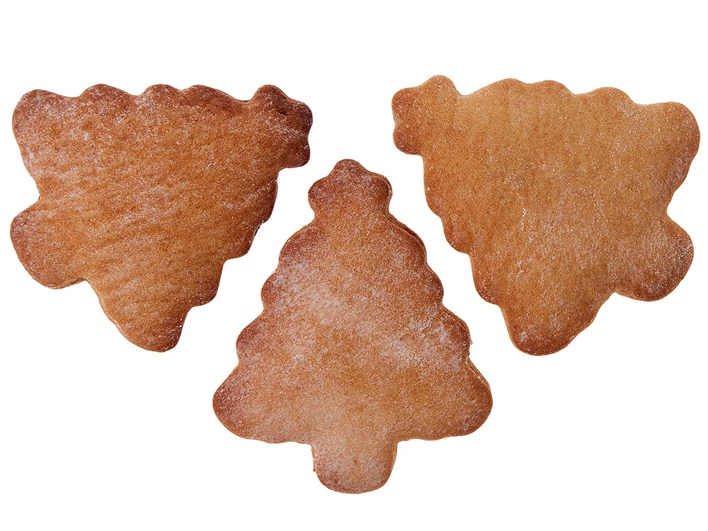 Набор новогодних имбирных печений в форме елочки — изображение 2