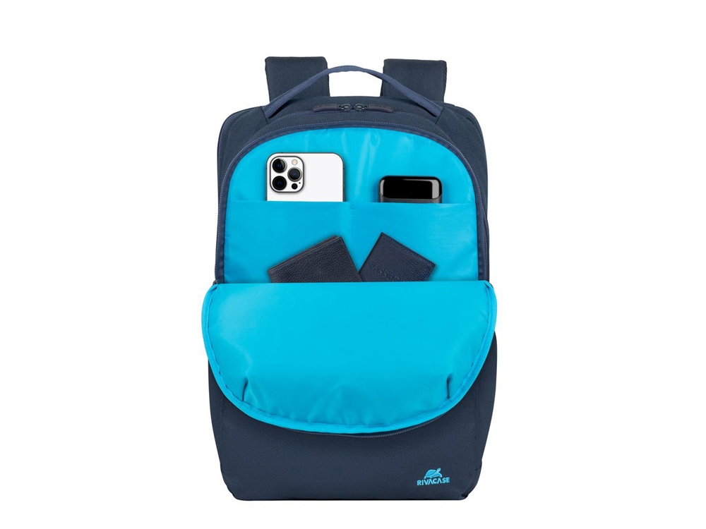 RIVACASE 7764 dark blue рюкзак для ноутбука 15.6 / 6 — изображение 12