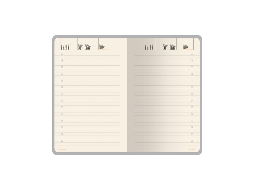 Ежедневник недатированный А5 Megapolis flex smart, красный — изображение 6