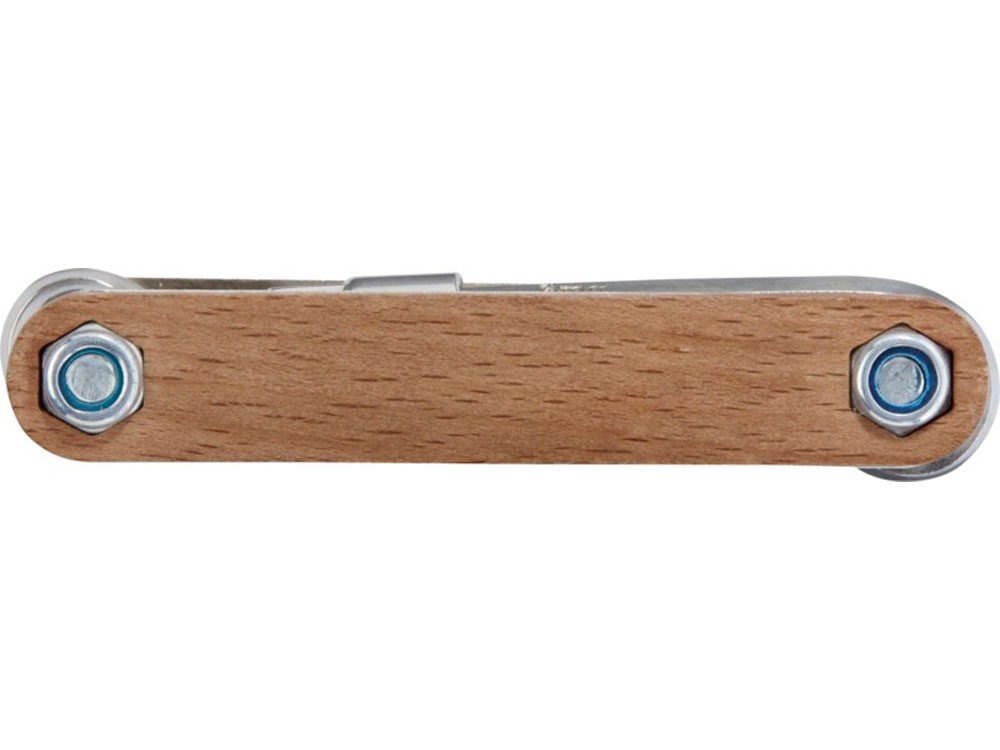 Fixie долговечный компактный многофункциональный инструмент для велосипедов с 8 функциями, дерево — изображение 3