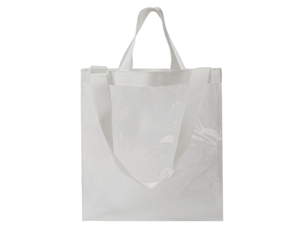 Сумка Frank из прозрачного пластика с регулирующейся лямкой, прозрачный — изображение 2