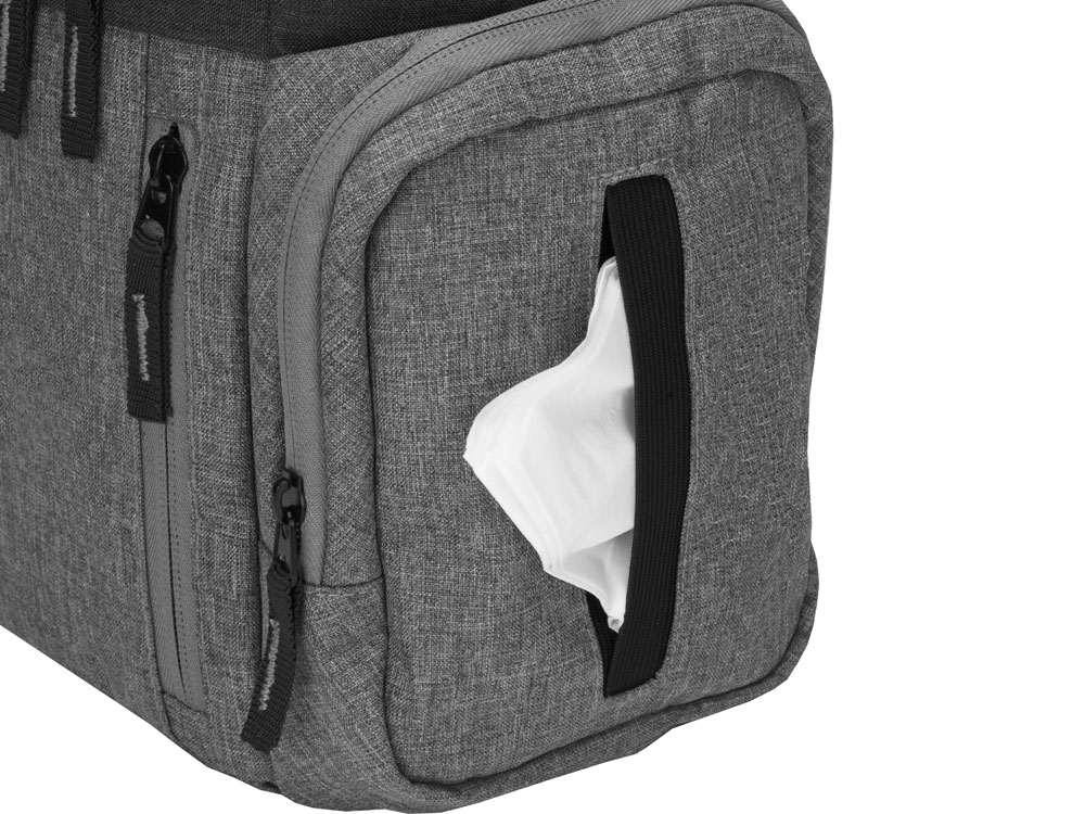 Сумка-холодильник Festival, серый/черный — изображение 8