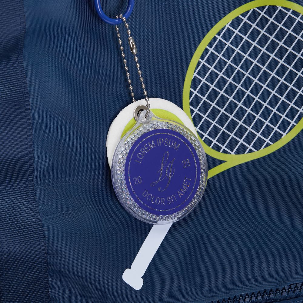 Пешеходный светоотражатель «Круг», белый — изображение 3