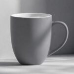 Кружка с покрытием soft-touch Tulip Gum, средне-серый NEW Cool gray 7C