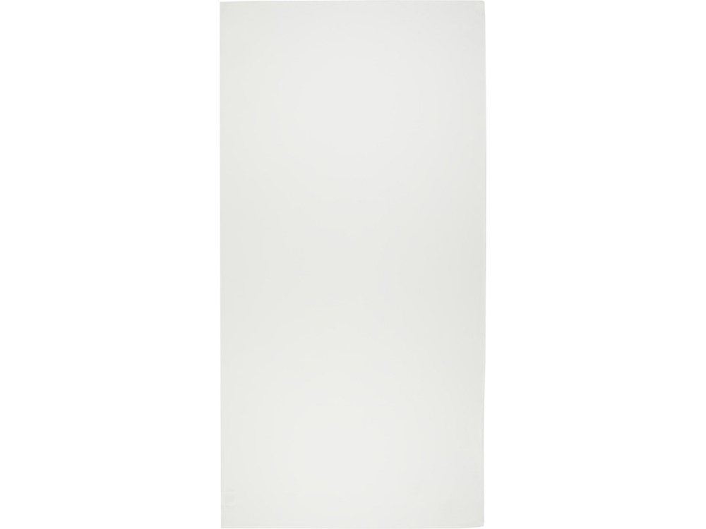 Lucas спортивное полотенце из переработанного полиэстера 70х140 см - Белый — изображение 2