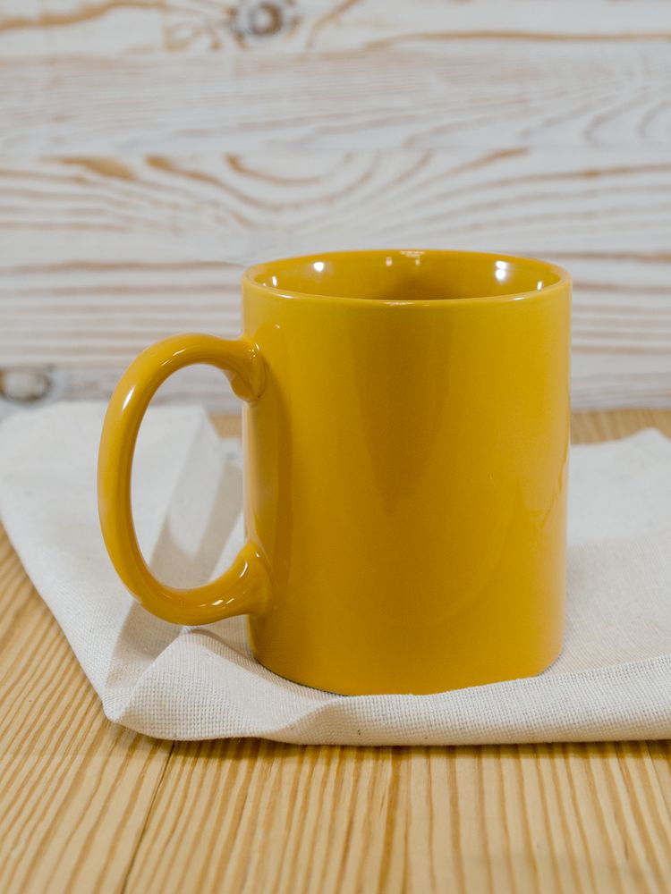 Кружка Promo, желтая — изображение 2