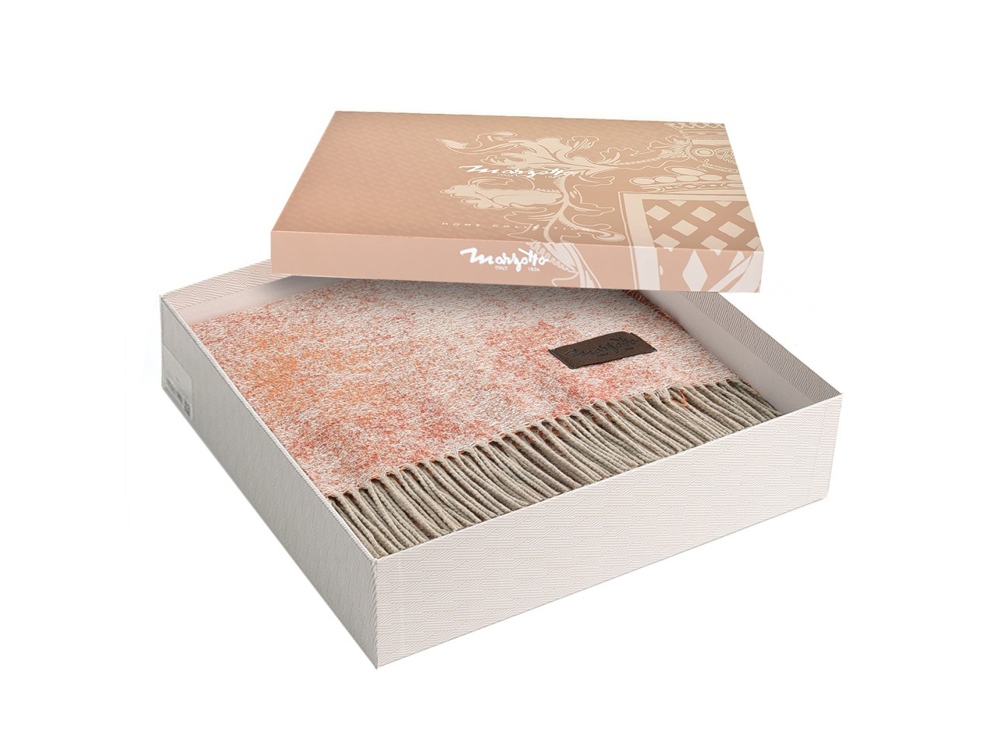 Плед Marzotto SORAPIS 1004, оранжевый — изображение 4