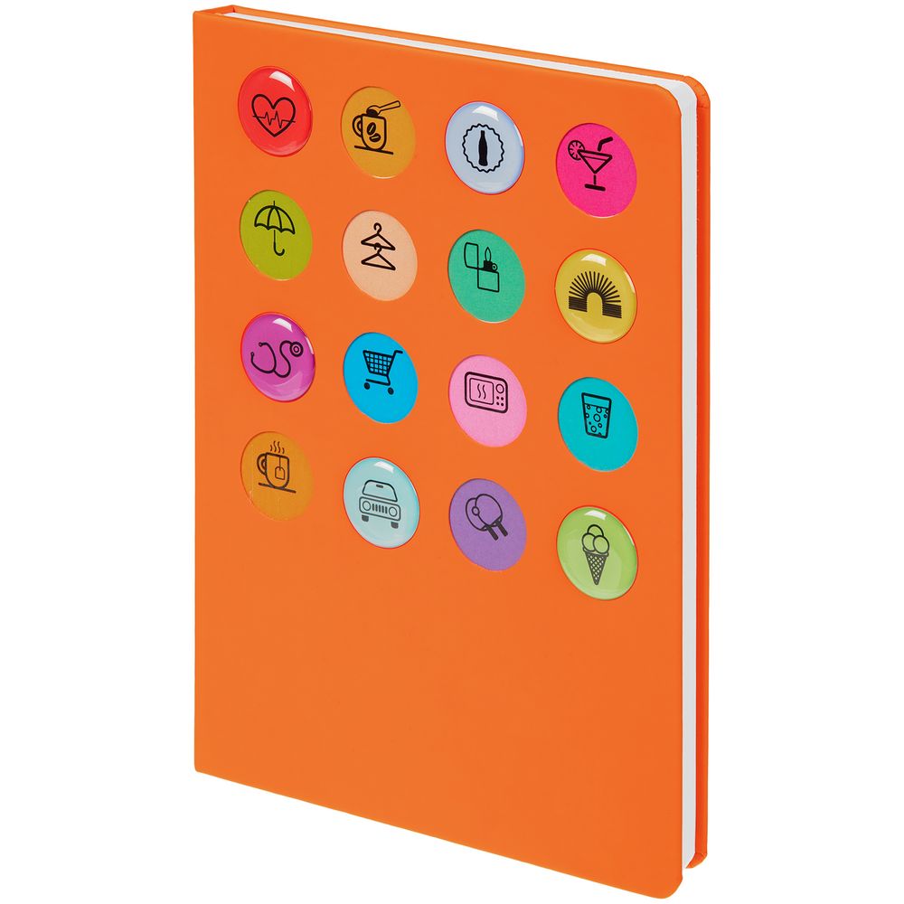 Ежедневник «История изобретений», недатированный, оранжевый — изображение 2