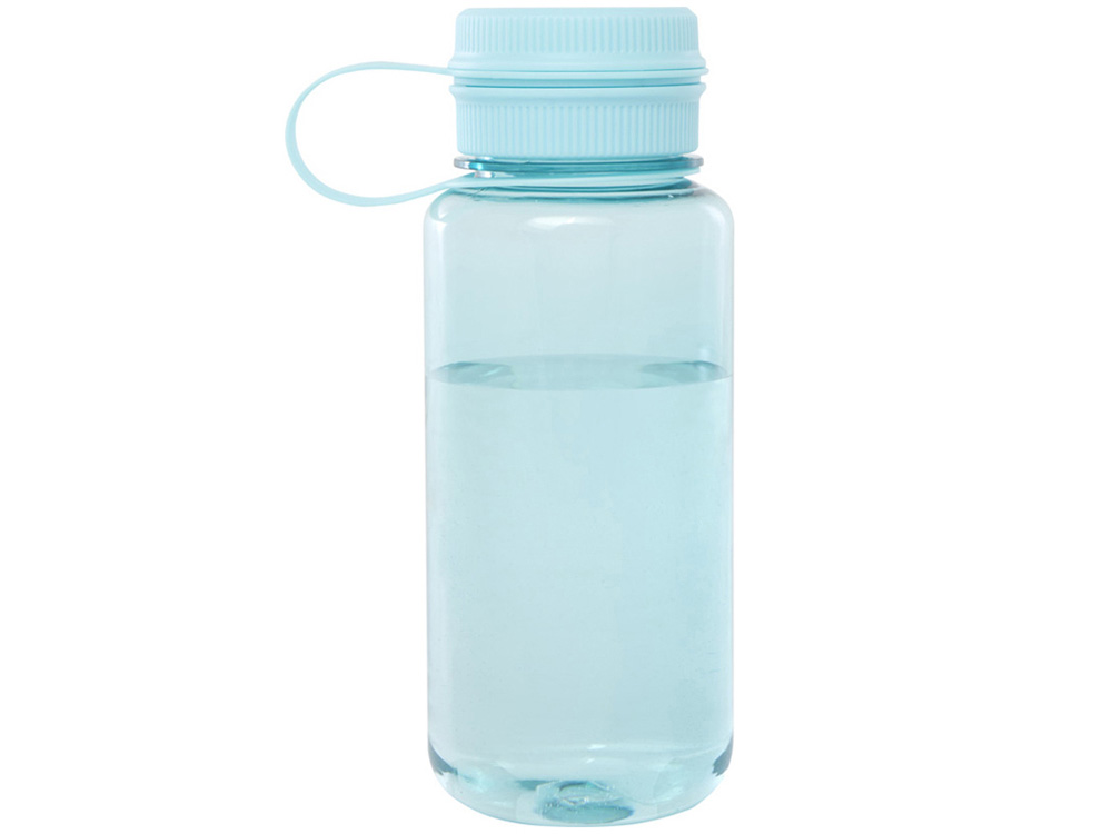Спортивная бутылка Ryder из переработанного ПЭТ-пластика объемом 900 мл с многофункциональной крышкой, сертифицированная RCS - Бирюзовый — изображение 3