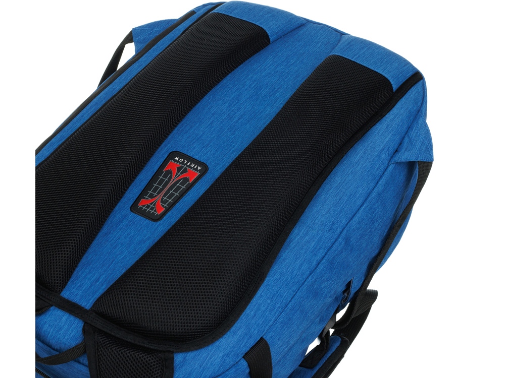 Рюкзак TORBER MOBI с отделением для ноутбука 15'', синий, полиэстер, 31 x 20 x 47 см, 29 л — изображение 5