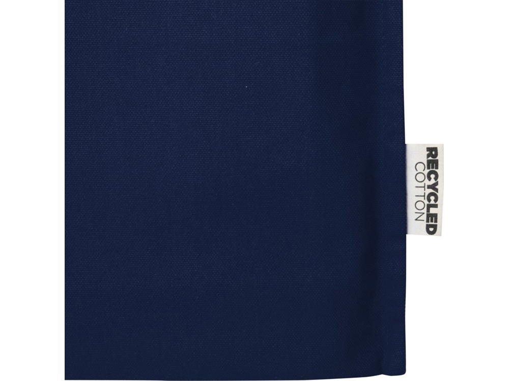 Florida эко-сумка с ластовицей плотностью 270 г/м² - темно-синий — изображение 4