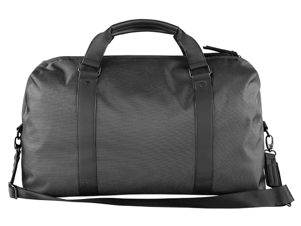 Сумка дорожная BUGATTI Domani, антрацитовая, нейлон, 54х24х30 см — изображение 4