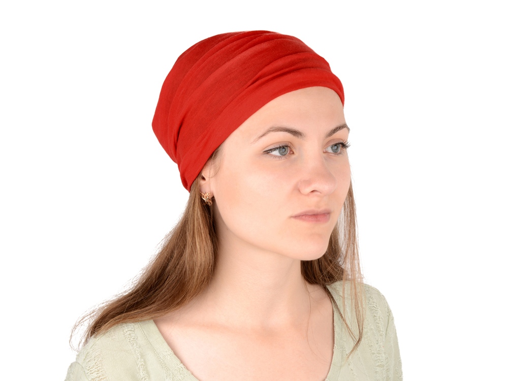 Мультифункциональная бандана Farbe, красный — изображение 5