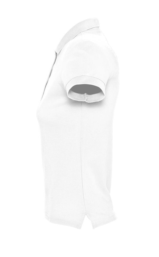 Рубашка поло женская Passion 170, белая — изображение 3